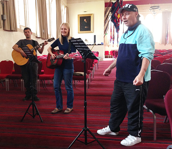 Jubilee World UK Members Holds Rehearsal