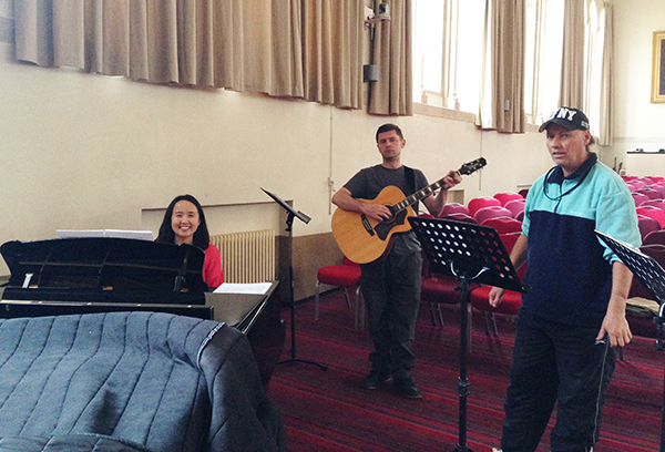 Jubilee World UK Members Holds Rehearsal